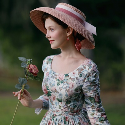 Dress Camellia English rose