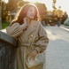 Пальто Моніка з об'ємним рукавом Monika coat with wide sleeve artificial cashmere фото 2