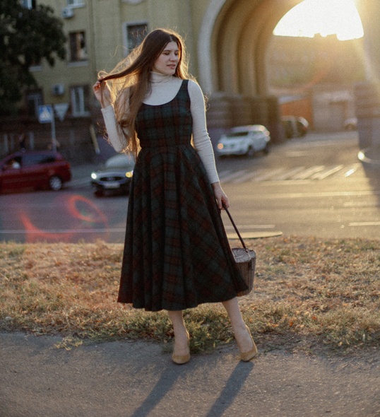 Green Forest Sundress