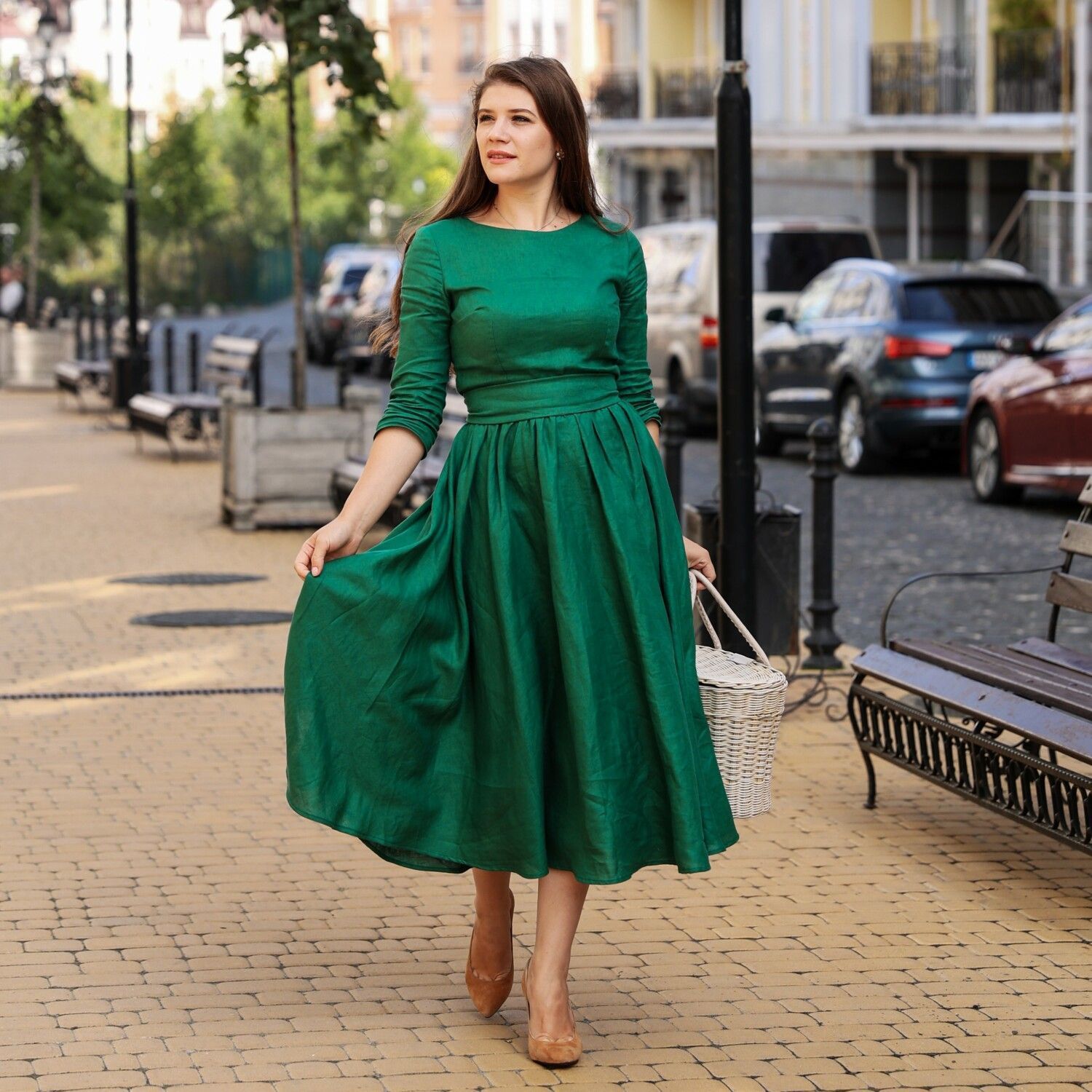 Linen dresses - DemoStore