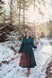 The Anastasia winter coat made of natural wool