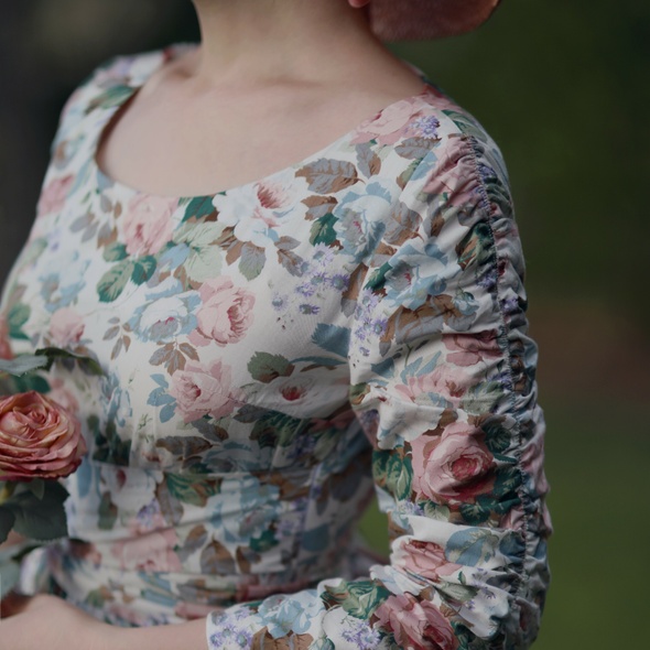 Сукня Камелія Англійська троянда Dress Camellia English rose фото