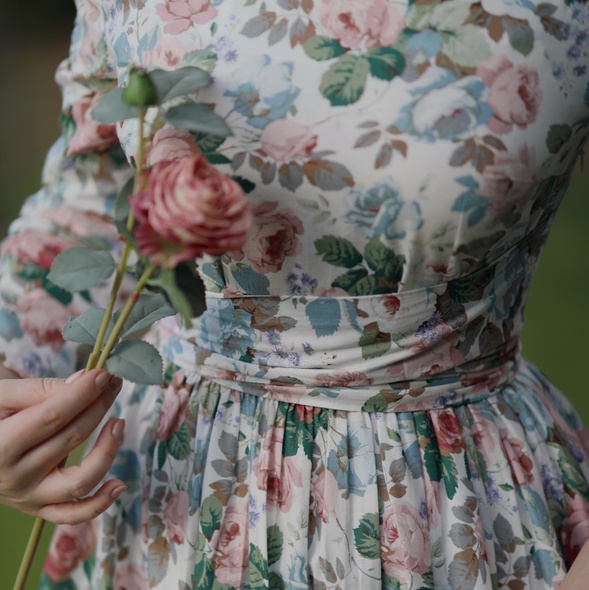 Сукня Камелія Англійська троянда Dress Camellia English rose фото