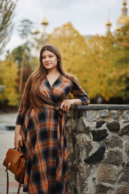 Kathleen dress, warm