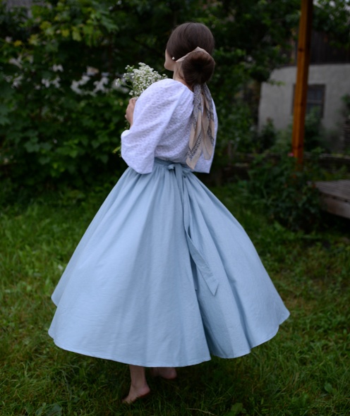 Спідниця Соняшники Sunflower skirt фото